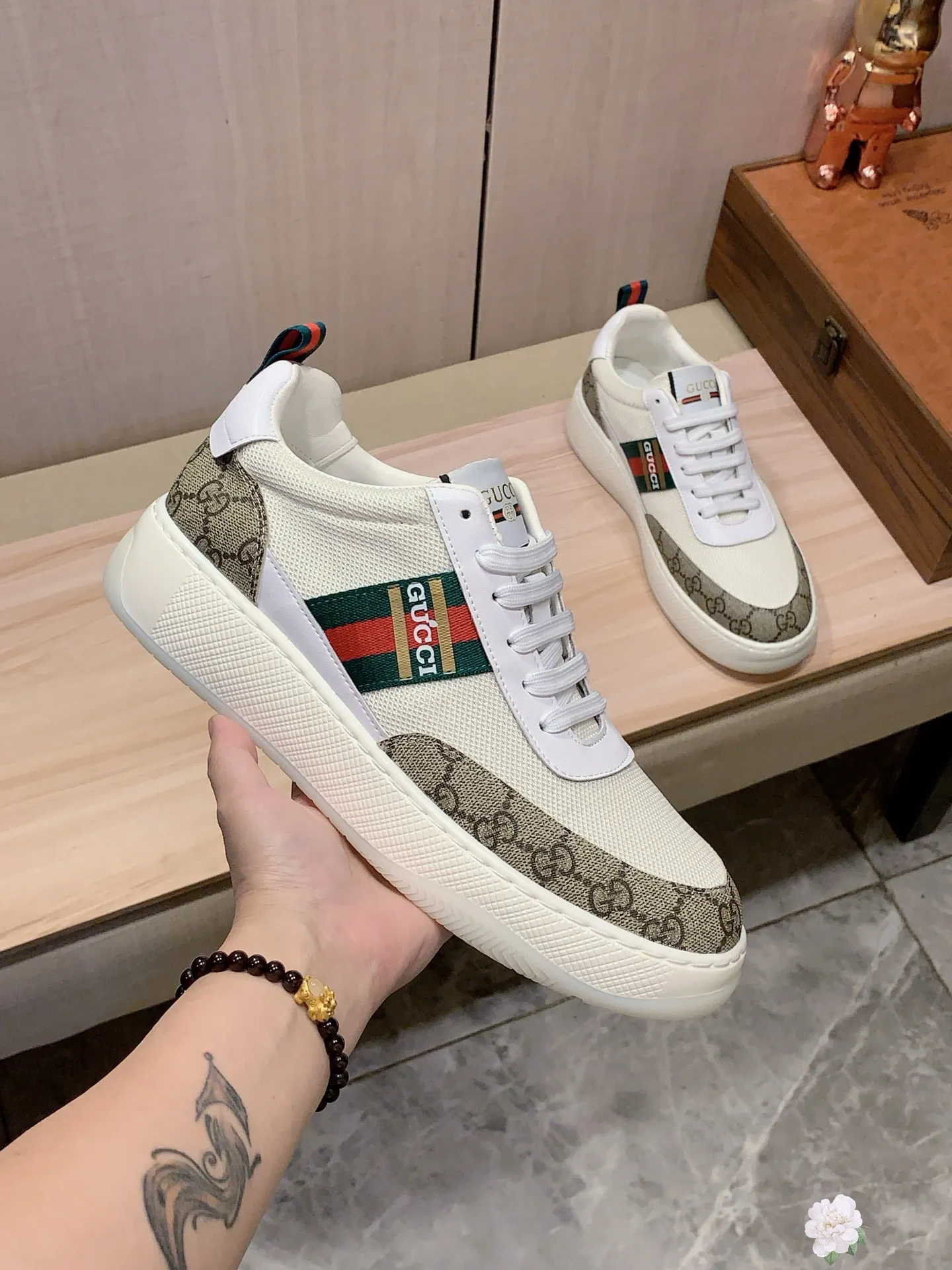 Men's Men's Shoes💰442💰💰🎩🎩[Lightning][Lightning] "Gucci*" The latest and most popular casual shoes, top brand [seduce] luxury~purchase, top~quality. [Strong] The upper is made of imported breathable cowhide with material ➕ breathable sheepskin lining (•) and fine workmanship. The original stylish and stylish soft rubber wear-resistant and non-slip outsole is light and comfortable on the feet. The real thing looks better when photographed in person. No. 143: Code: 38-44, 45 can be customized, 4️⃣ colors are available
